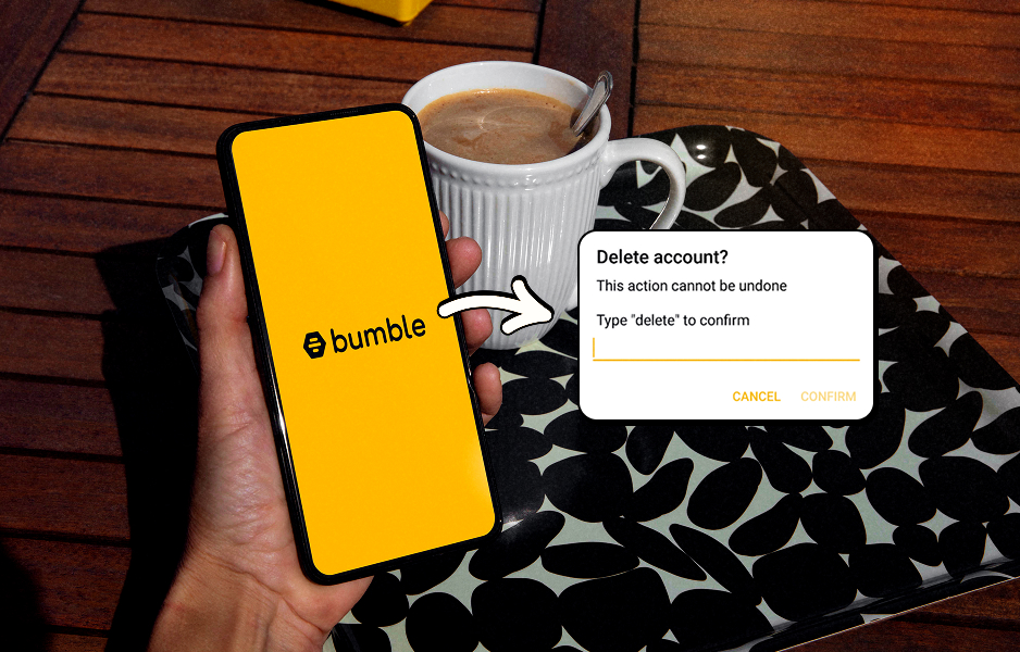 How to delete Bumble account
