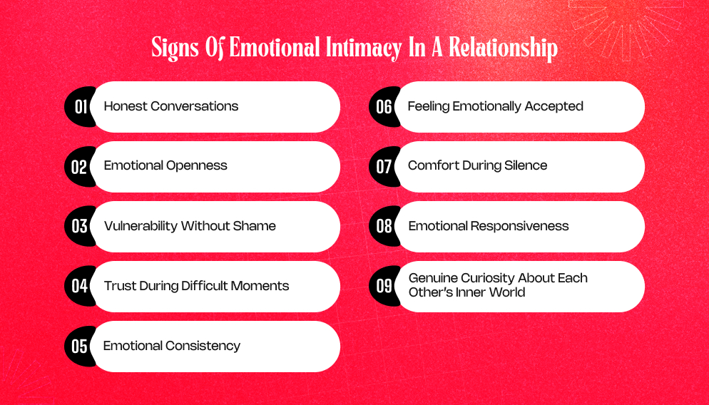 Signs Of Emotional Intimacy In A Relationship: