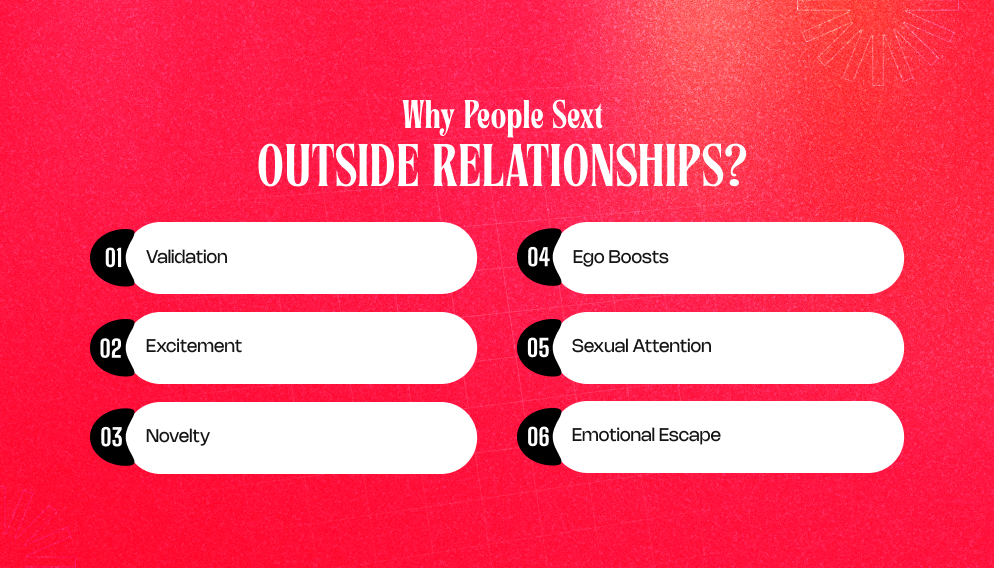 Why People Sext Outside Relationships