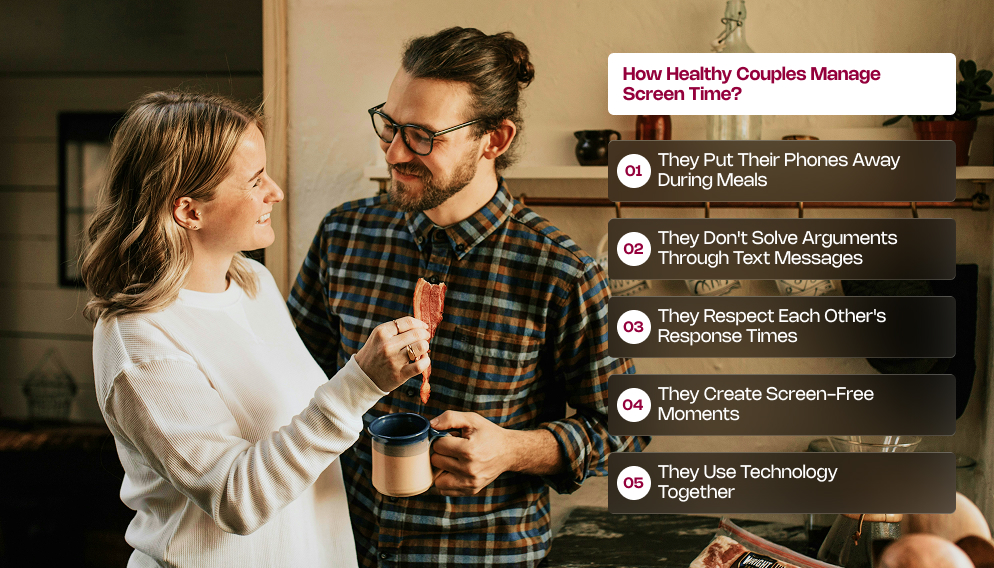 How Healthy Couples Manage Screen Time