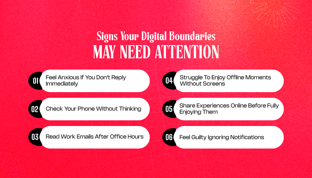 Signs Your Digital Boundaries May Need Attention