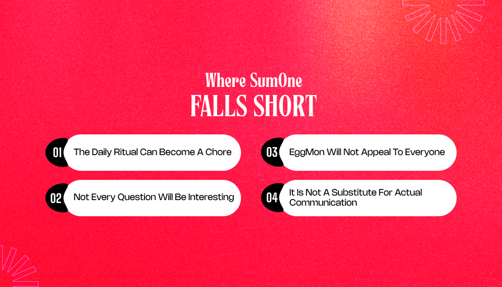 Where SumOne Falls Short